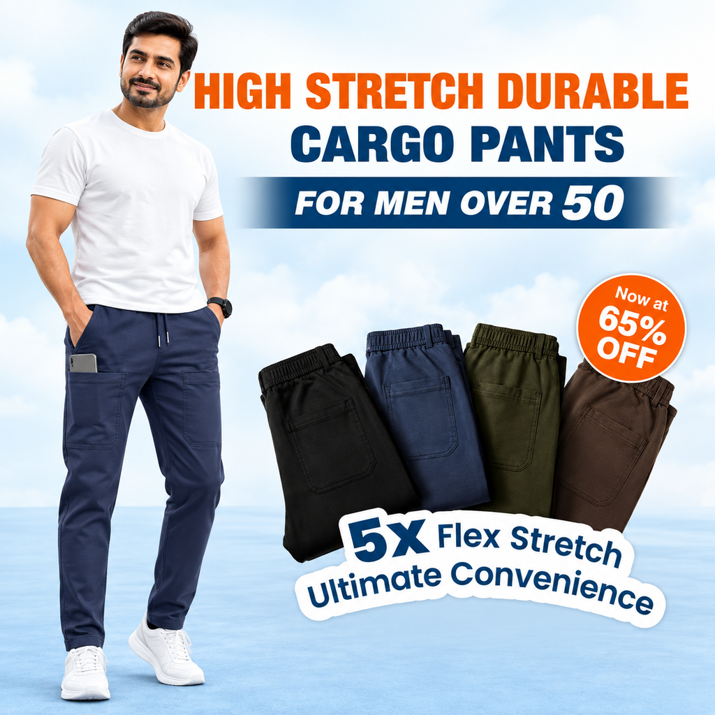 Fabulous Men's High Stretch Skinny Lycra Pants (Pack of 3) - Black, Dark-Blue And Grey Colors