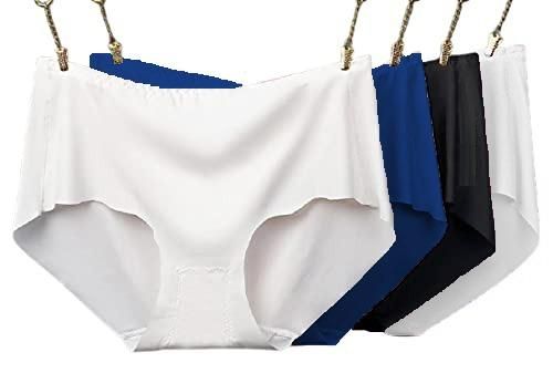 Women's Seamless Underwear for Women (Multicolor) (Pack of 4)Size = XXL