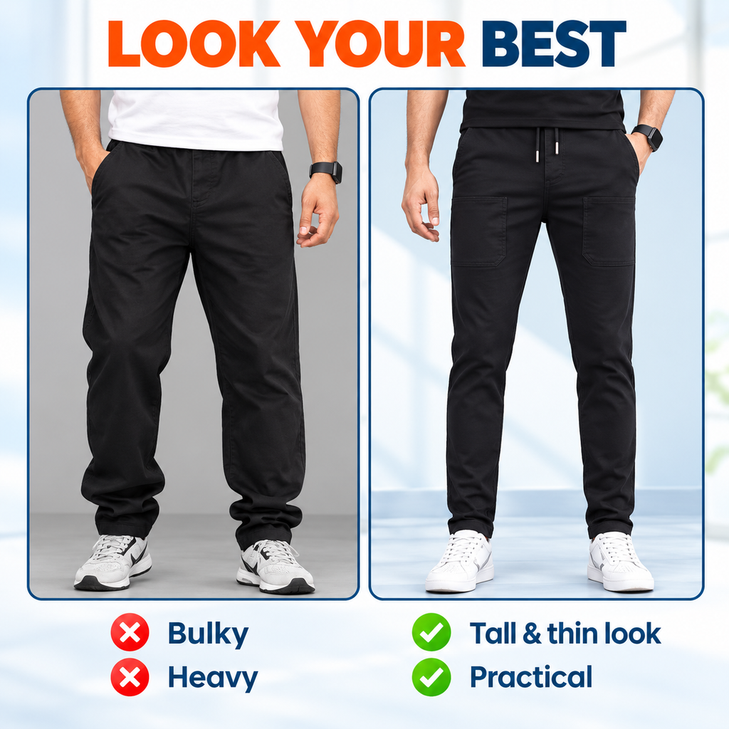 Fabulous Men's High Stretch Skinny Lycra Pants (Pack of 3) - Black, Dark-Blue And Grey Colors